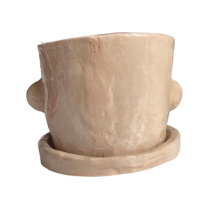 NEW Neutral Beige Large Plant Pot (One-Off)