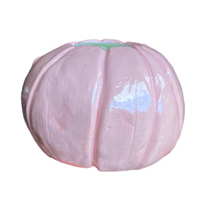 Ponky Pumpkin Tealight Candle Holder (Pink)