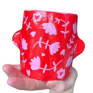 'Red Valentine' Classic Pot (One-Off)