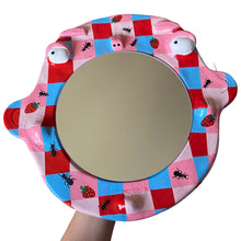 Load image into Gallery viewer, &#39;Picnic Blanket&#39; BIG Ponky Wall Mirror (one-off)

