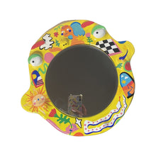 Load image into Gallery viewer, &#39;Ponky&#39;s Surreal World&#39; BIG Ponky Wall Mirror (one-off design)
