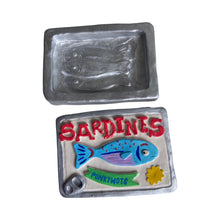 Load image into Gallery viewer, NEW Sardine Matchbox / Storage Tin (White)
