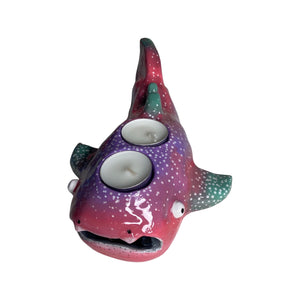 Magical Whale Shark Tealight Candle Holder (One-Off)