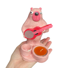 Load image into Gallery viewer, NEW Light Pink Bear Candle Holder

