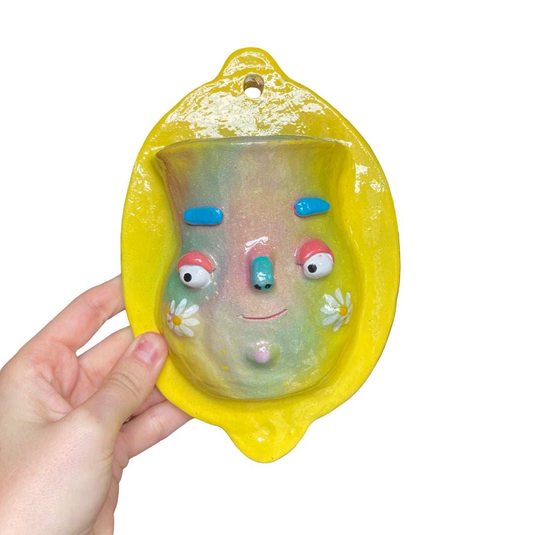 'Pollenated' PonkyWots Wall Vase