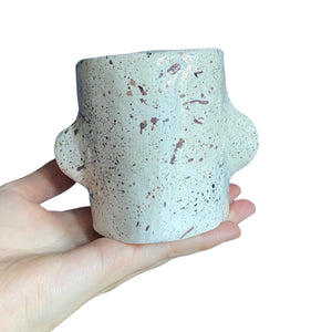 Speckled Neutral Lil' Pot