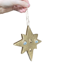 Load image into Gallery viewer, Star Christmas Decorations (Gold)
