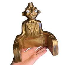 Load image into Gallery viewer, &#39;Golden&#39; The PonkyWot Butler Toilet Roll Holder
