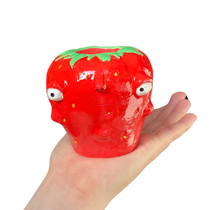 NEW The Red Strawberry Candle Holder