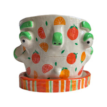 Load image into Gallery viewer, NEW Oranges Large Plant Pot (One-Off)
