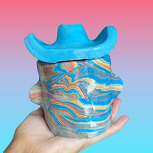 Load image into Gallery viewer, Blue Swirl Cowboy (One-Off)
