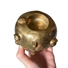 Load image into Gallery viewer, Golden Apple Candle Holder
