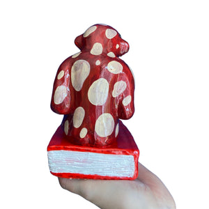 'A Fungi-ed To Mushrooms' Bookend (One-Off)