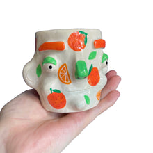 Load image into Gallery viewer, &#39;Vibin&#39; Oranges&#39; Lil&#39; Pot
