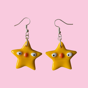 Classic star earrings