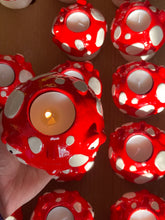 Load image into Gallery viewer, Mushroom Tea-light Candle Holder
