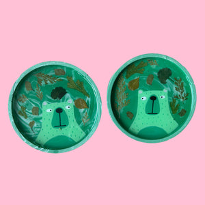 Forest Bears Coaster Set