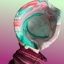 Load image into Gallery viewer, Mulberry &amp; Teal Marble Devil (One-Off)

