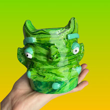 Load image into Gallery viewer, Zesty Green Marble Devil (One-Off)
