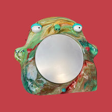 Load image into Gallery viewer, Stand-Up Mirror in Green Marble (On-off)
