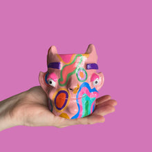 Load image into Gallery viewer, Lil Multi Groovy Devil Pot (One-Off)
