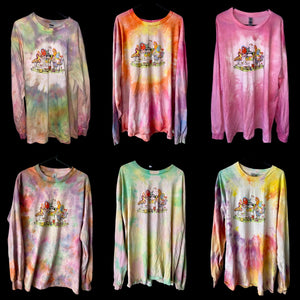 Ponky Sloth Hand Tie-dyed Ponky T-Shirt