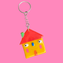 Load image into Gallery viewer, Ponky House Keyring
