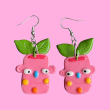 Load image into Gallery viewer, Light Pink PonkyWot Earrings
