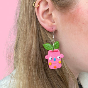 Light Pink PonkyWot Earrings
