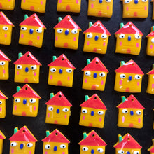 Load image into Gallery viewer, Ponky Colour-block House Earrings
