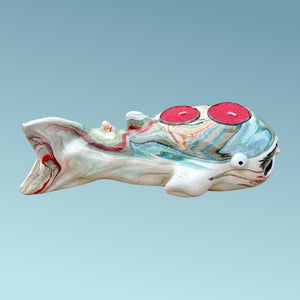 One-Off Whale Shark Tealight Candle Holders