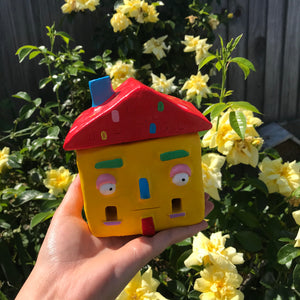 Ponky Colour-Block House (Yellow)