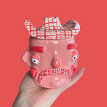 Load image into Gallery viewer, One-Off Gingham Valentine Cow-Boy
