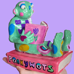 One-Off Funky PonkyWots Bookend