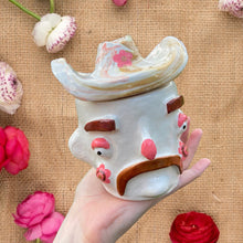 Load image into Gallery viewer, One of a kind Cow-Boy/Gal Pots (sold out)
