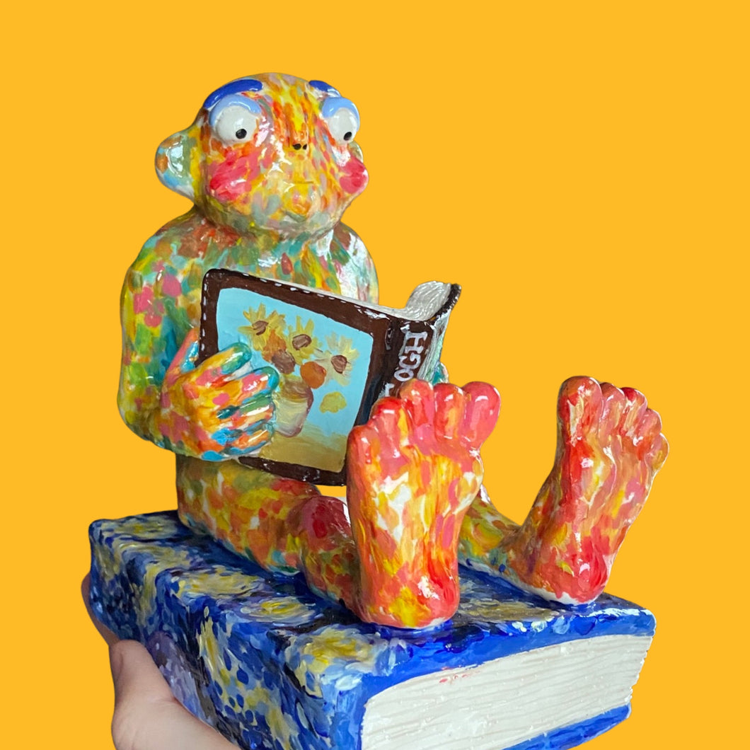 One-Off Van Gogh Inspired Bookend