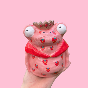(Pre-Order) Strawberry Frog Tea-Light Holder
