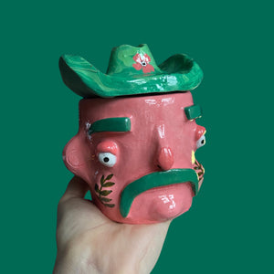 Pink & Green Cowboy (One-Off)