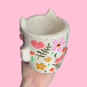 Floral Devil Pot (One-Off)
