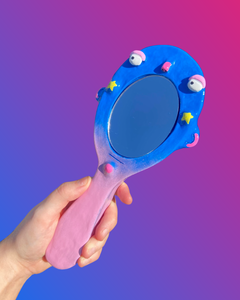 Pre-Order Glisten X Ponky Hand-Held Mirror