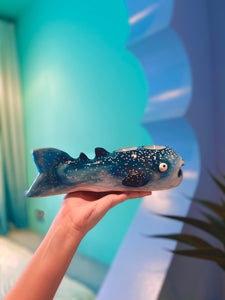 Classic Whale Shark Tealight Candle Holder