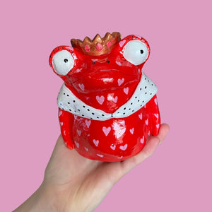 (Pre-Order) NEW Royal Lady Frog Tea-Light Holder