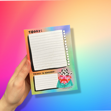 Load image into Gallery viewer, Vibin&#39; PonkyWots Daily Notepad
