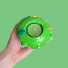 Load image into Gallery viewer, Green Apple Candle Holder
