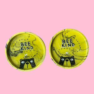 'Bee Kind' Coaster Set