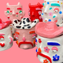 Load image into Gallery viewer, (Pre-Order) Howdy Partner Cow-boy Pot
