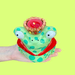 (Pre-Order) KING Frog Tea-Light Holder