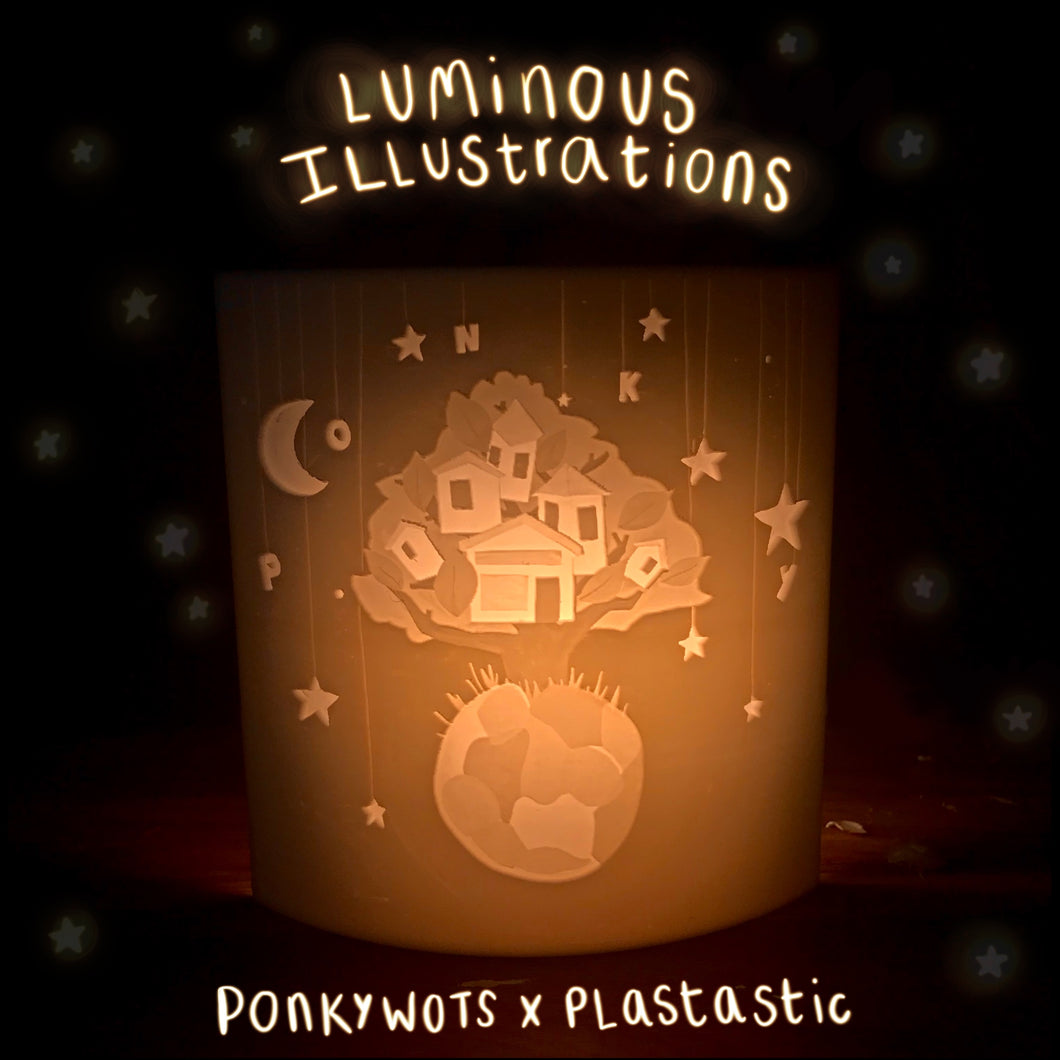 Luminous Illustrations - Lithographs by Plastastic