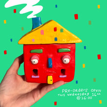 Load image into Gallery viewer, Ponky Colour-Block House (Red)
